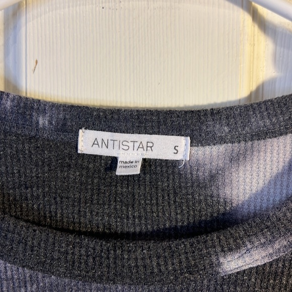 Antistar women’s tie-dye thermal crop top Size S - Picture 3 of 5